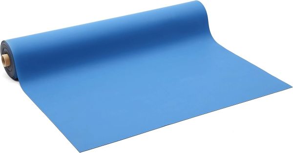 ESD Matte Tischbelag Blau 83 cm